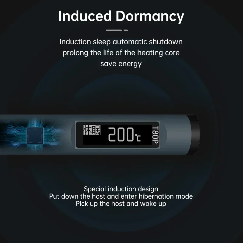 ALIENTEK T80P 납땜 다리미, 스마트 휴대용 PD 전기 용접 장비, 납땜 스테이션 용접기, 카틴 수리 도구