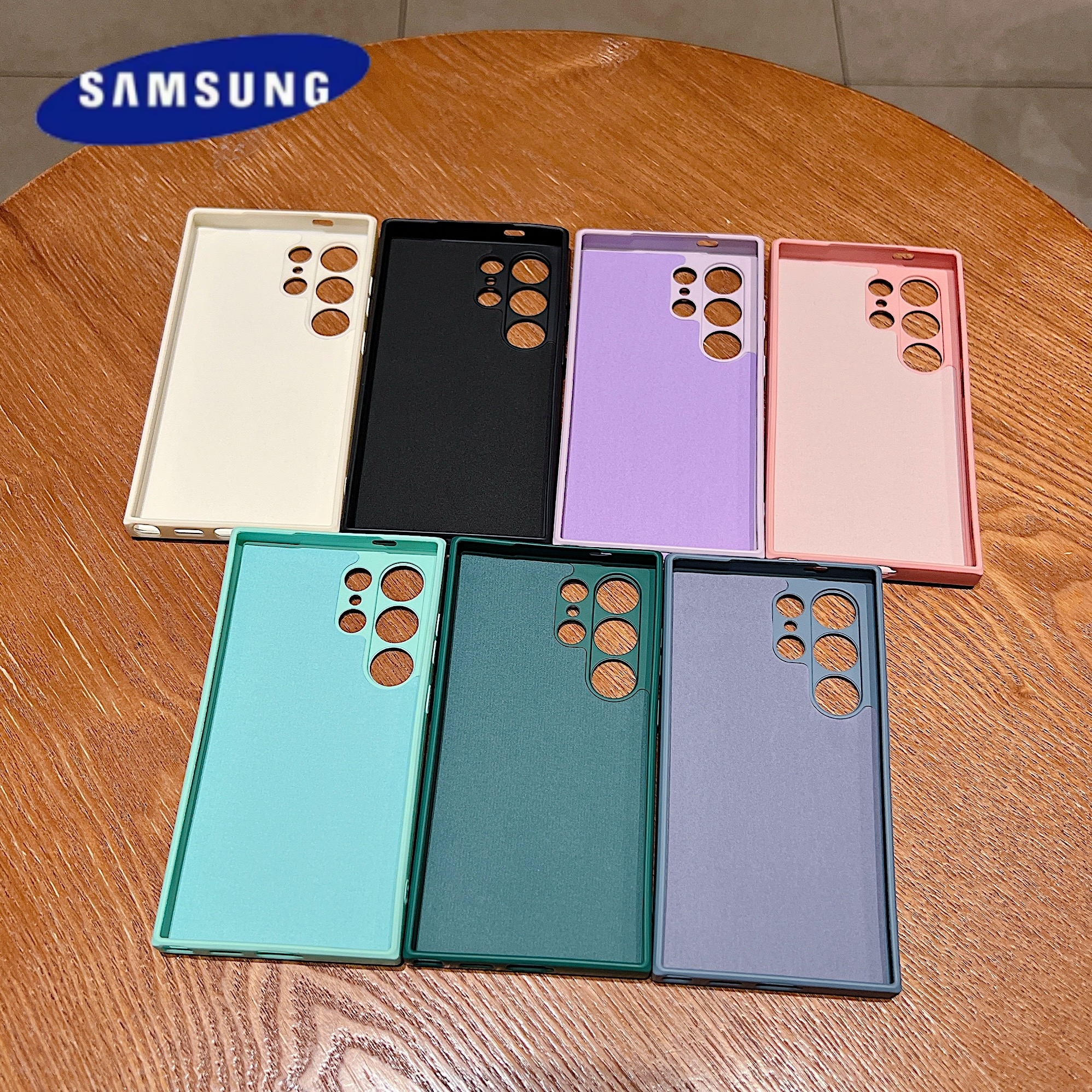 Original Liquid Silicone Soft Case Samsung Galaxy S25 Ultra S24 S23 Plus S22 Pro S21 FE 5G Official Shockproof Protection Cover