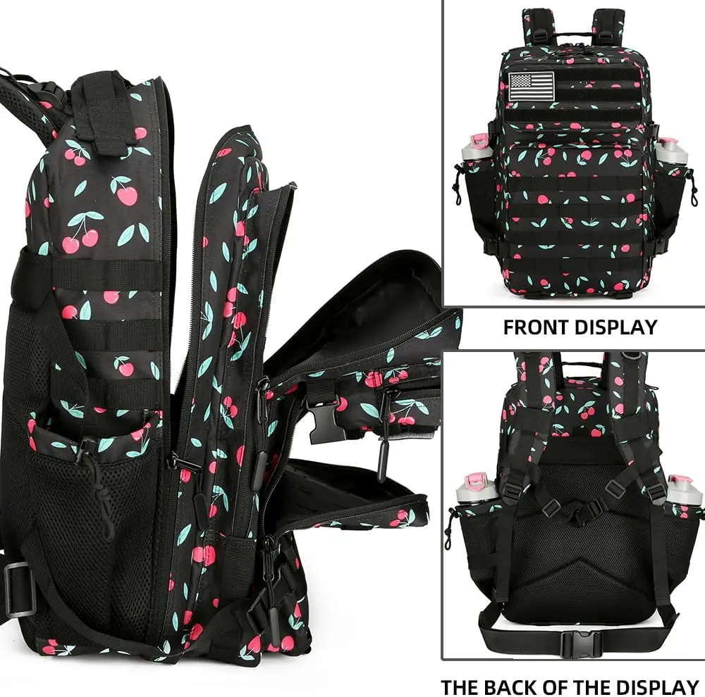 Mochila táctica de 45L, Mochila de asalto 3P, Mochila de viaje al aire libre de 3 días, Mochila de escalada impermeable, Mochila para acampar, senderismo y caza
