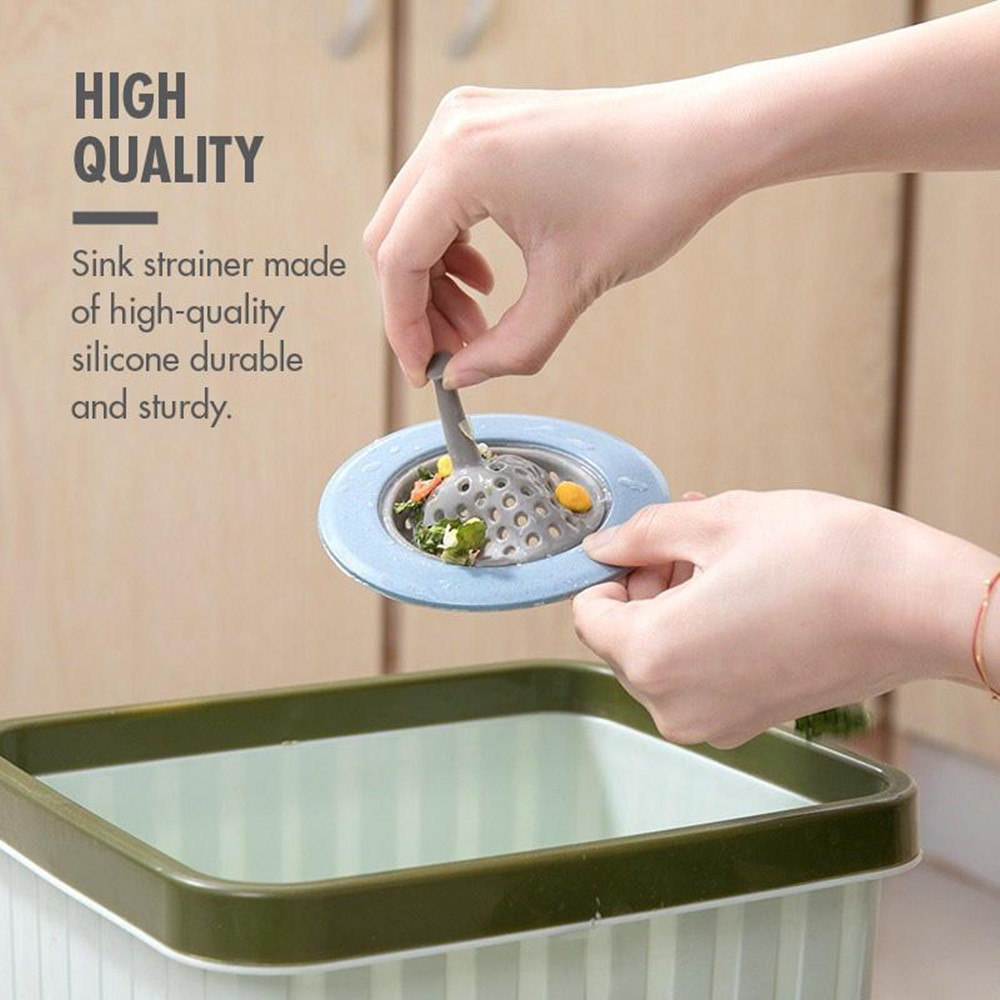 Silikon Anti-Verstopfung Filter Tragbare Waschbecken Sieb Badezimmer Küche Werkzeug für Abflüsse Abdeckung Haar Abfall Stecker Filter Sieb
