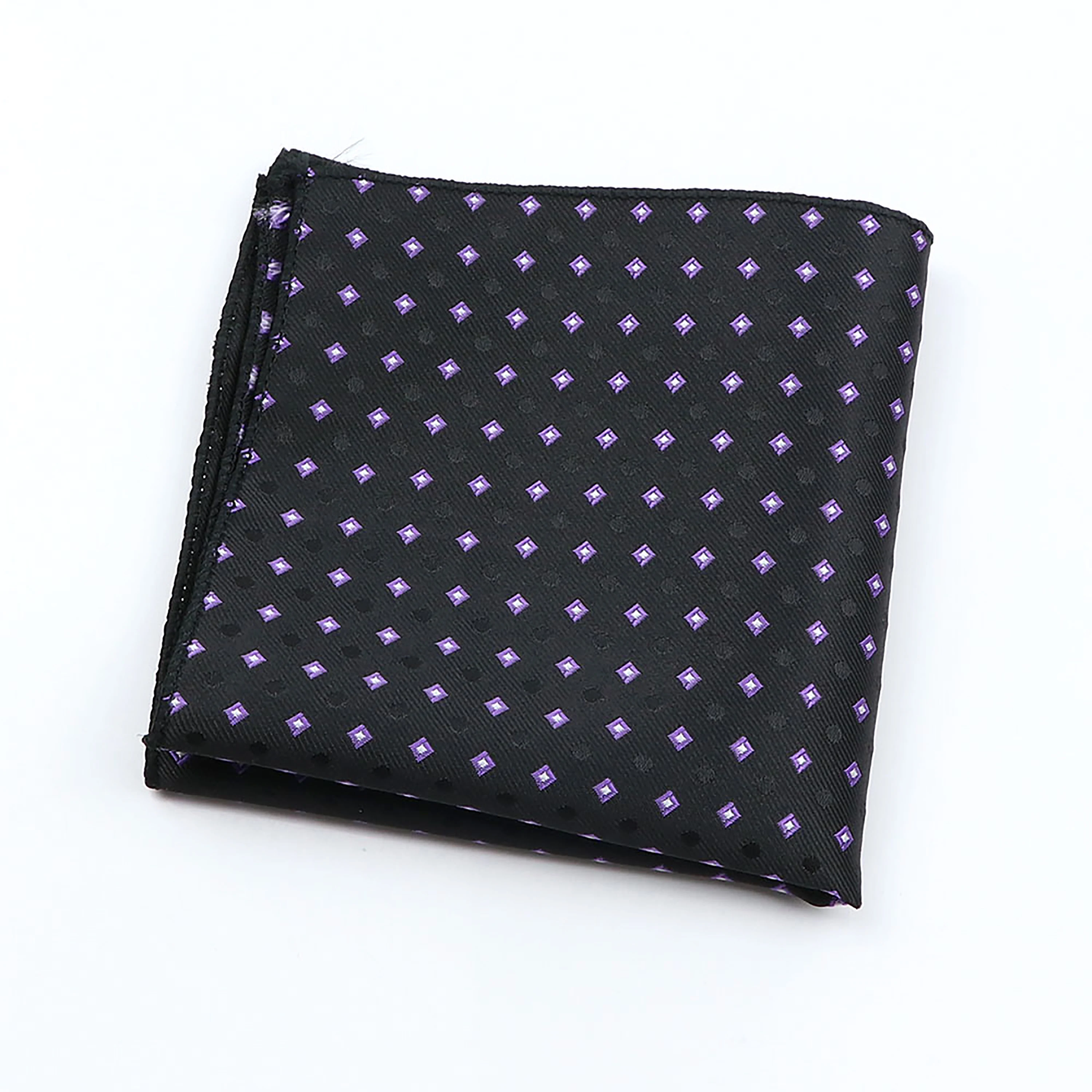 Thời Trang Lụa Polyester Hanky Bỏ Túi Bình Phương 24Cm Chiều Rộng Sọc Kẻ Sọc Chấm Đỏ Xanh Dương Khăn Tay Nam Dự Tiệc Phụ Kiện Tặng