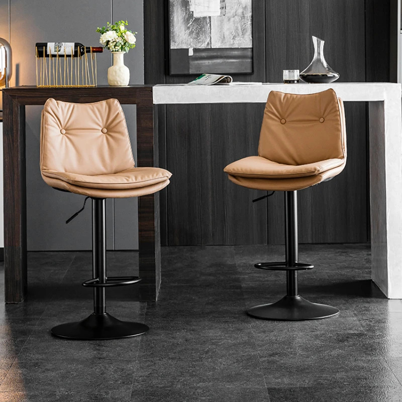 キッチン用の調節可能なハイスツール、モダンなスイベルカウンター、デザイナーチェア、ダイニングとバー、レセプションチェア、キッチン家具、hy