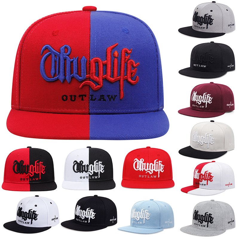 Gorra Snapback de bloque de doble Color de la serie Thief a la moda para hombre, gorra parasol Unisex, gorras de béisbol ajustables de Hip Hop, sombrero de calle vaquero