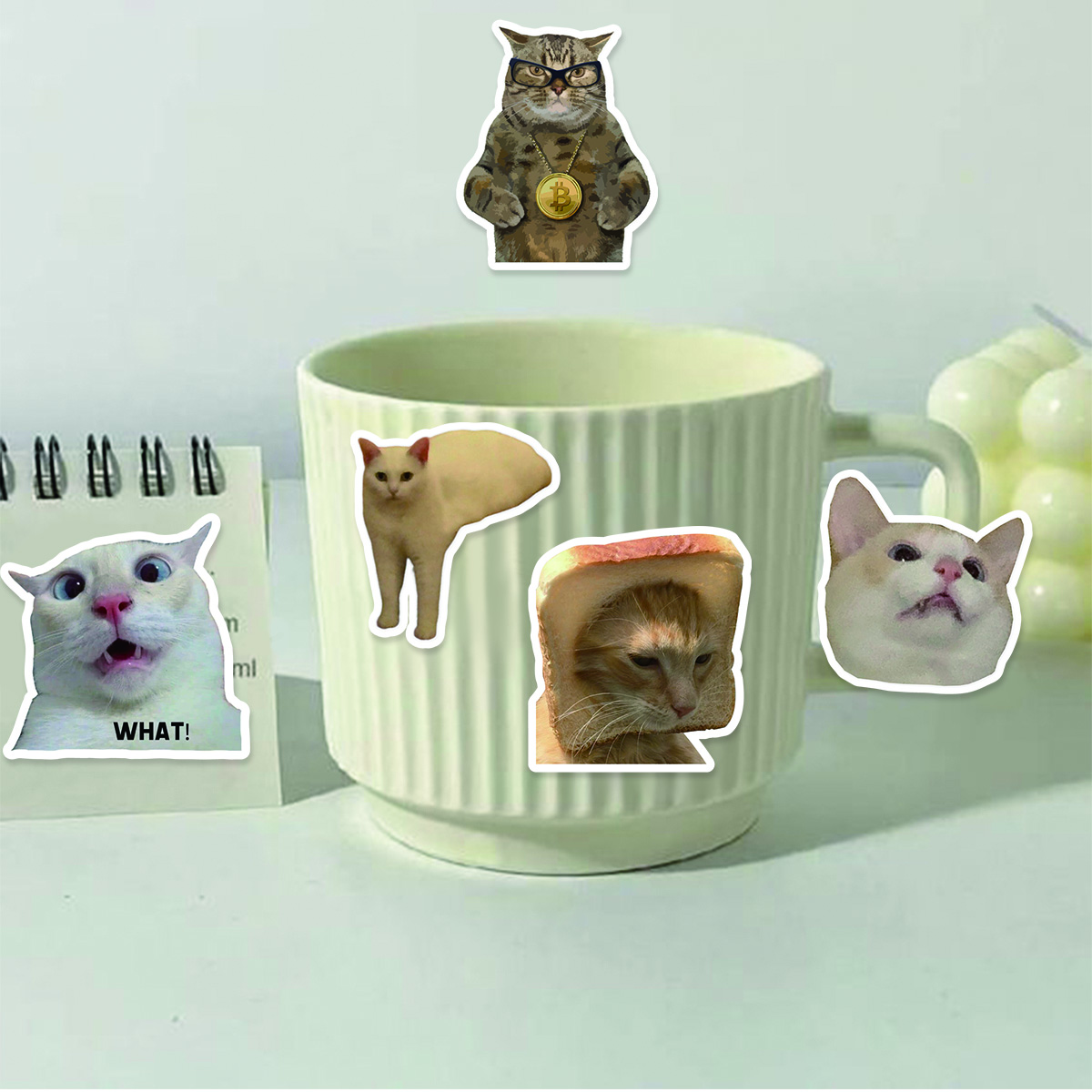 50 개/가방, 재미 있은 동물 스티커, 방수 스케이트 보드 DlY 수하물 노트북 전화에 적합 크리 에이 티브 편지지 ToysColor