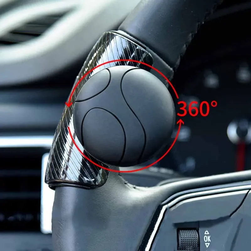 Autozubehör Lenkrad Drehknopf Power 360 °   Griff Ball Hand Control Assister Grip Drehen Helfer Hilfs Booster