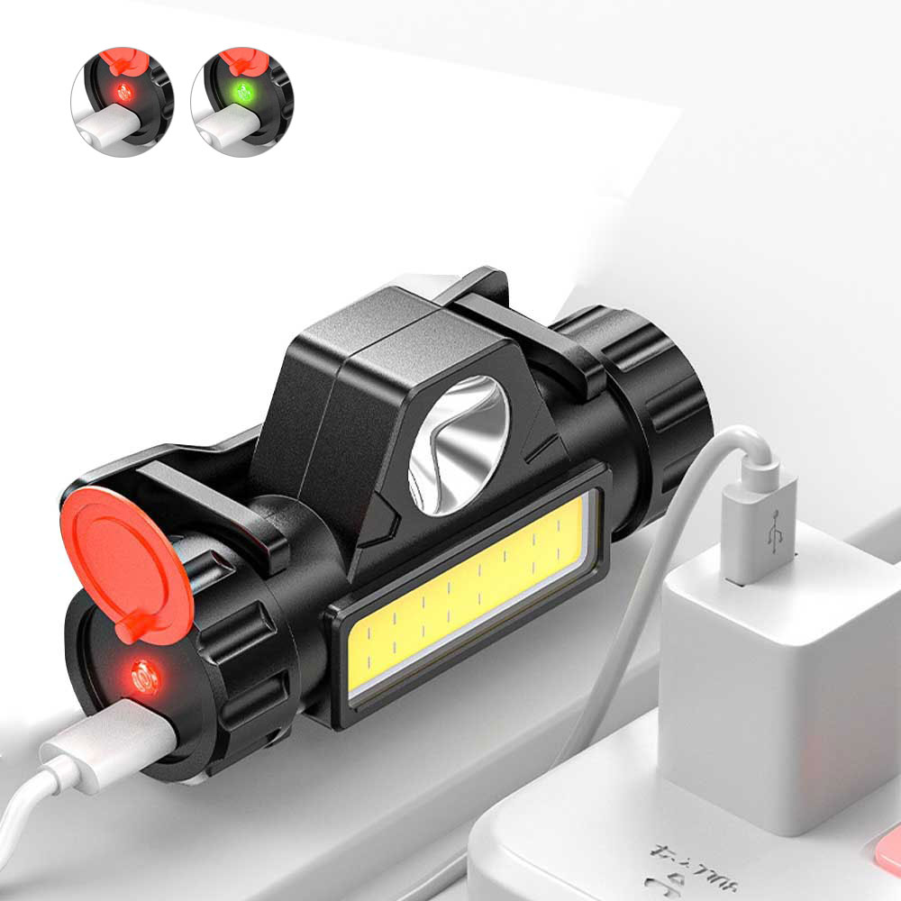 Magnético led escurecimento portátil luz pulseira noite ciclismo correndo lâmpada de pesca pulseira lanterna