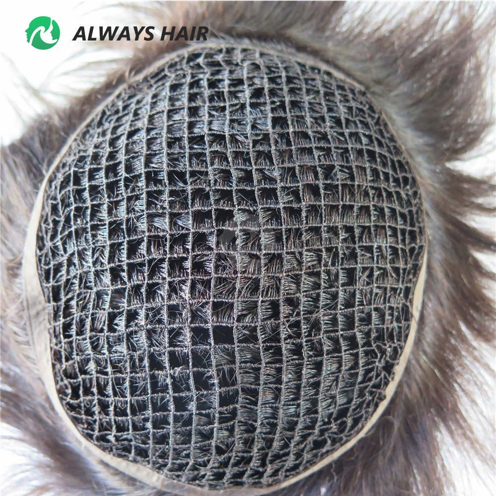 Peruca de cabelo personalizada para homens e mulheres com renda completa PU renda suíça e mono fino...