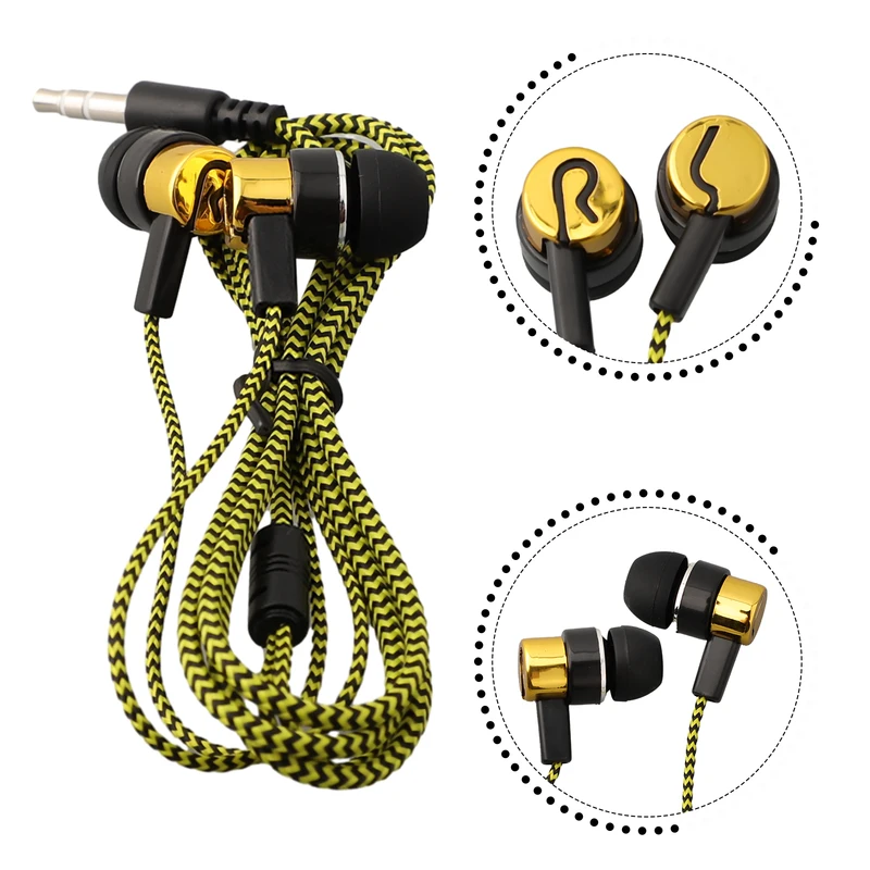 Auriculares intrauditivos con cable de 3,5mm, 2 cajas de graves básicas, auriculares estéreo, auriculares móviles con cancelación de ruido, auriculares estéreo de graves magníficos