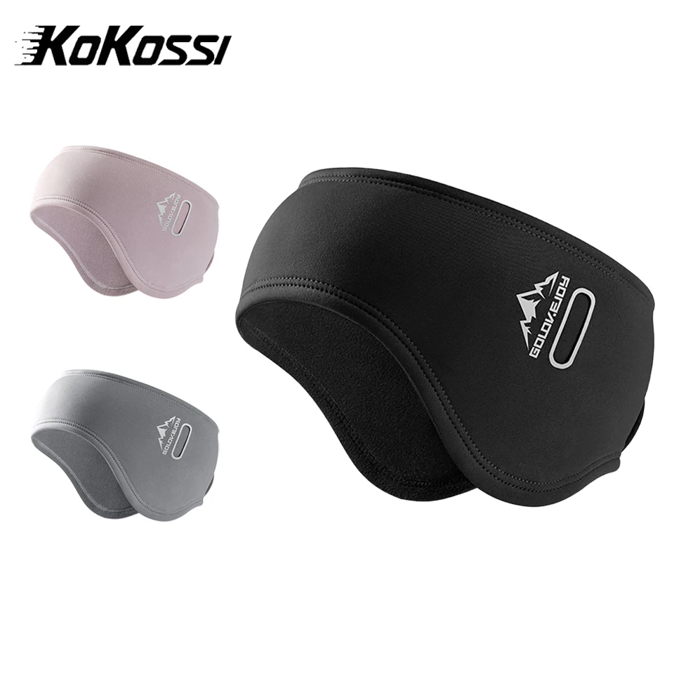 KoKossi calentador de orejas de invierno, diadema deportiva, Protector de orejas para clima frío, orejeras térmicas gruesas para ciclismo, esquí, correr para hombres y mujeres