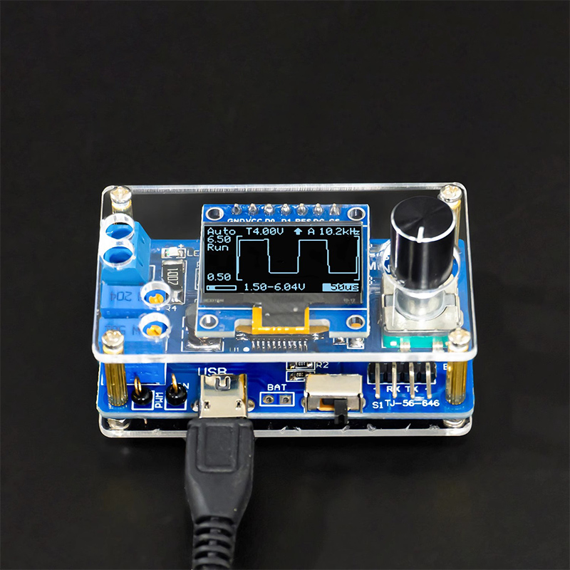 Mini DOS LCD Oscilloscope Kit STC8K8A Single Chip Microcomputer Electronic Welding Training Production of Loose Parts