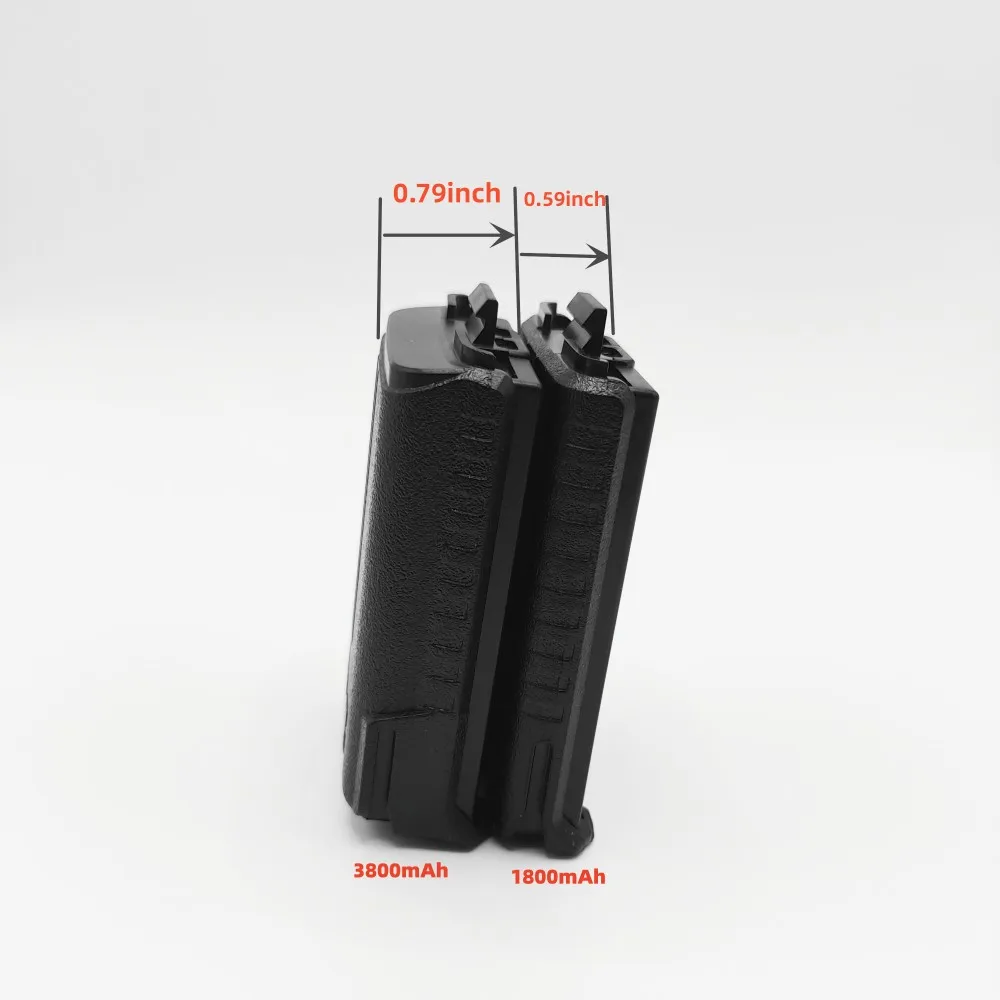 Аккумулятор Baofeng USB 3800 мАч для портативной рации, 1800 мАч