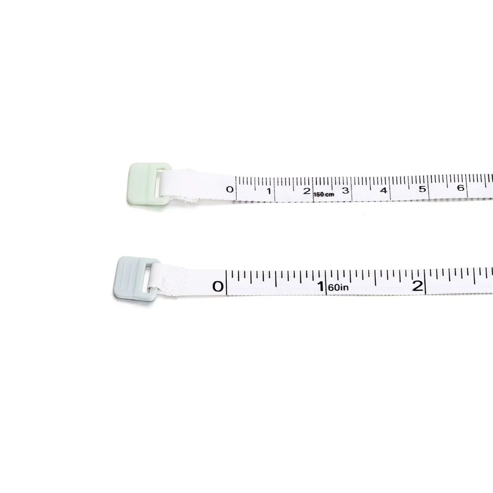 150cm/60" Mini Measure Plastic Ruler Roll Tape Accurate Measurement For DIY Jewelry Making Accessories Resin Crafts Tools