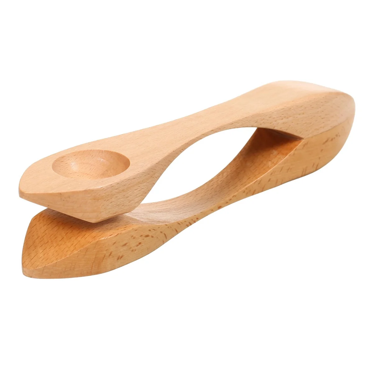 Instrumento de percusión popular A71P, cucharas de percusión tradicionales con sonido popular de madera Natural, gran regalo para adultos