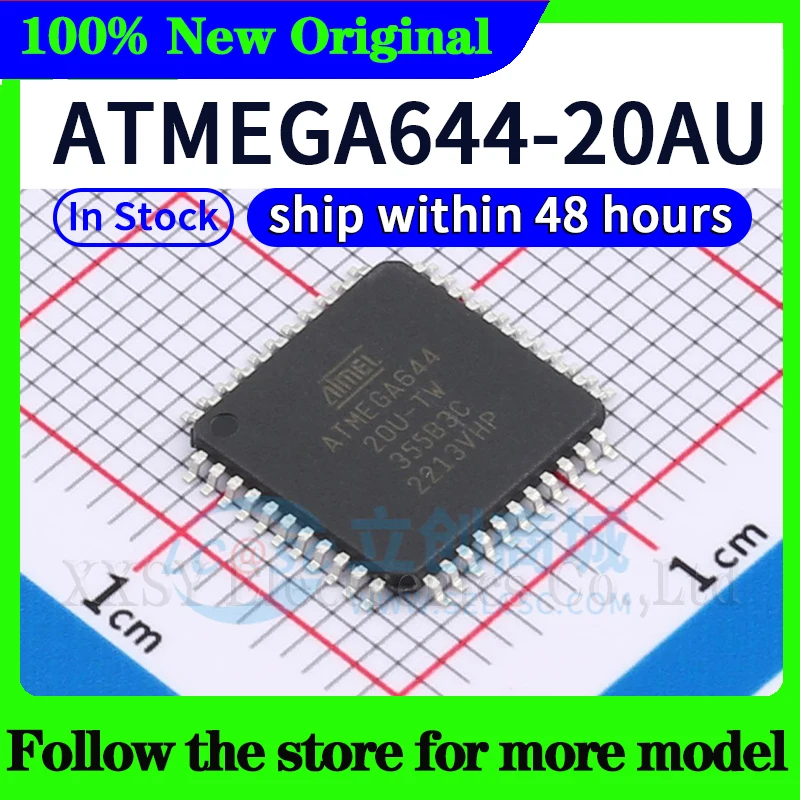 ATMEGA644PA-AU ATMEGA644-20AU ATMEGA644PV-10AU ATMEGA644A-AU ATMEGA644P-20AU ATMEGA644V-10AU  High quality New