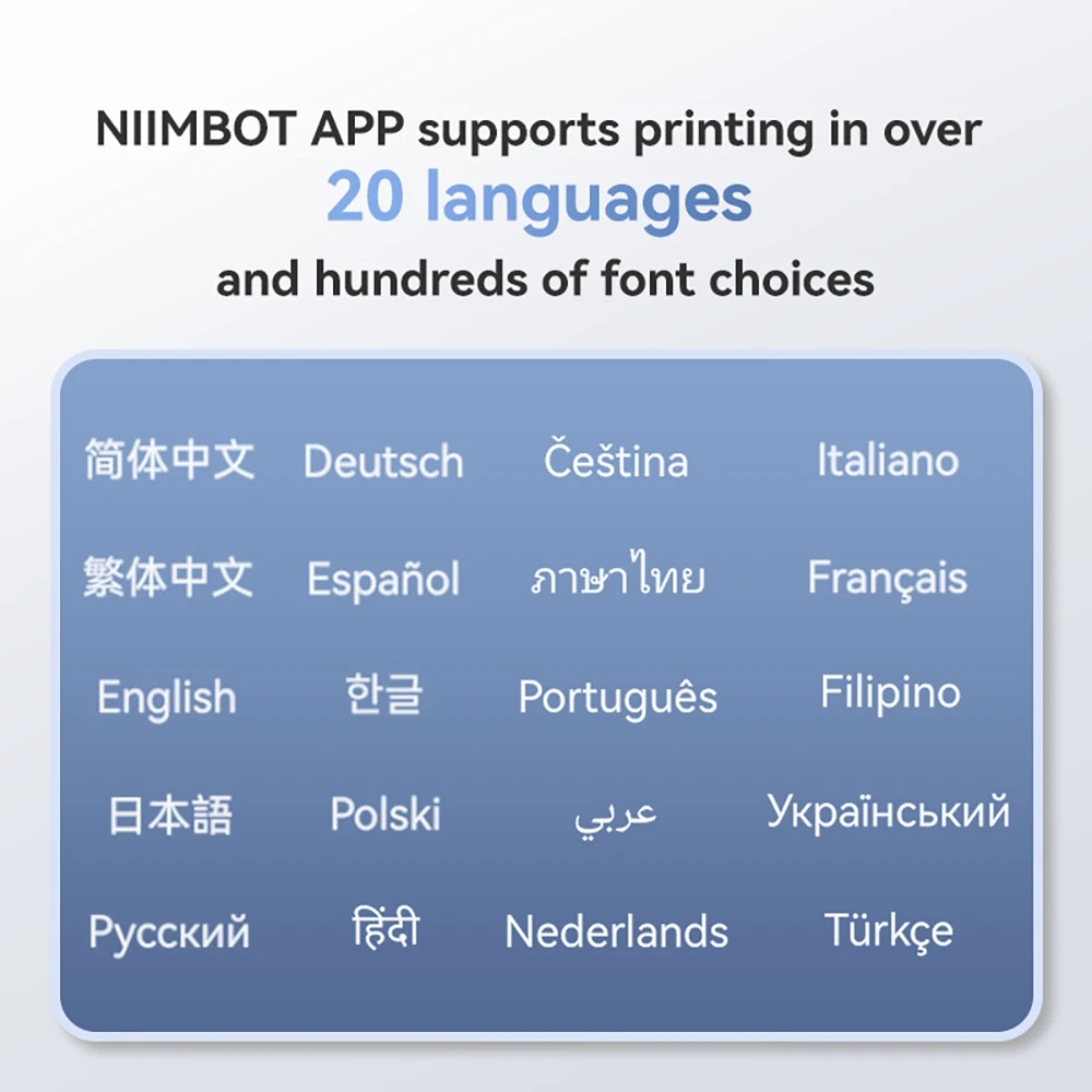 Niimbot B1 термопринтер этикеток, беспроводной самоклеящийся карманный Bluetooth, бесчернильный принтер этикеток для бизнеса, наклейка с ценником