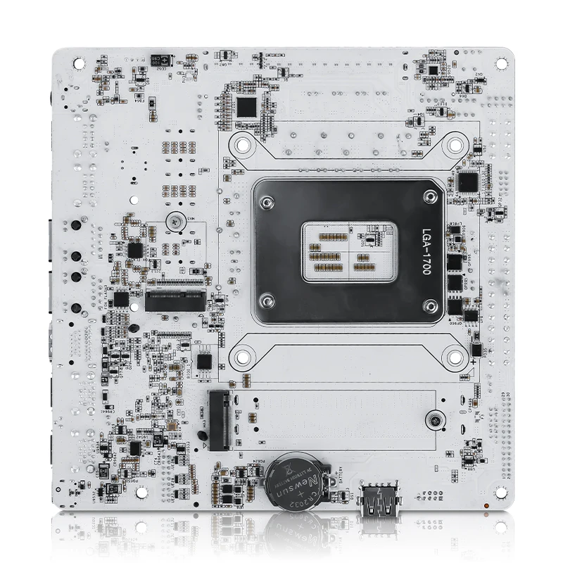Материнская плата Q670 ITX NAS LGA1700, 8x SATA + 6x M.2 NVMe, PCIe 5.0 x16, Dual DDR5, 2x 2,5G LAN, брандмауэр/серверная плата Mini-ITX