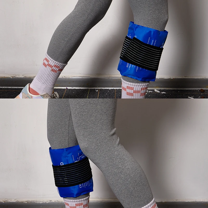 Pack de gel quente e frio reutilizável, Esportes de primeiros socorros, Dor muscular, Almofada de calor, 1pc