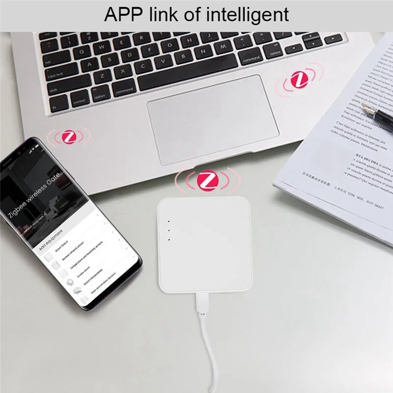 Tuya Zigbee WiFi Bluetooth Smart Gateway Compatible Hub Bridge Smart Life APP Control for Alexa Home