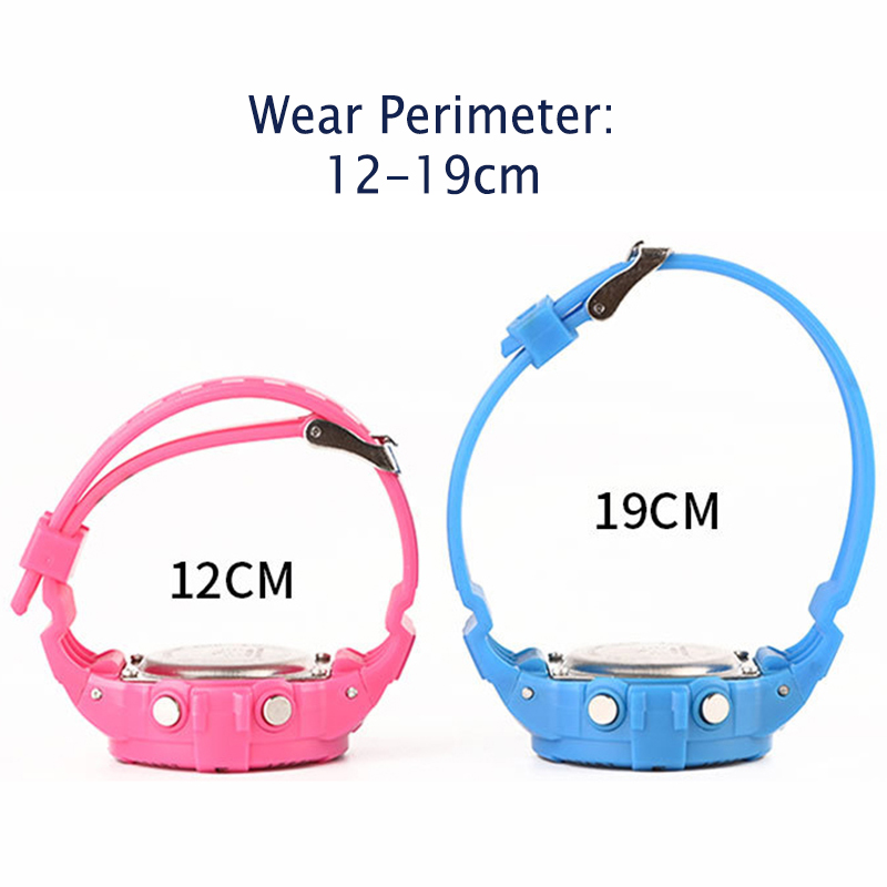 Kinder elektronische Uhr Jungen und Mädchen Macaron Sport Armbanduhr leuchtenden Wecker multifunktionale Kinder Mode Uhren