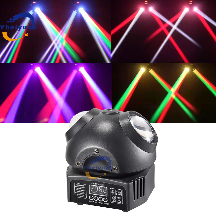 Nowy Disco DJ Stage Obrotowy Laser + Beam RGB Strobe Zielony Laser DMX512 Projektor Światła Bar Impreza Ślub Boże Narodzenie
