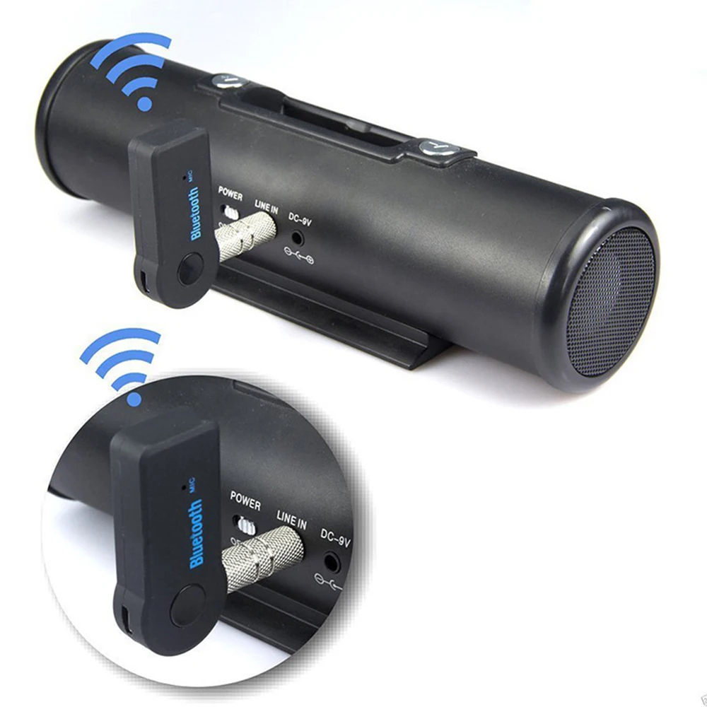 Wireless Bluetooth-compatible 5.0 Receiver Adapter 3.5mm Jack For Car Music Audio Aux A2dp Headphone Reciever