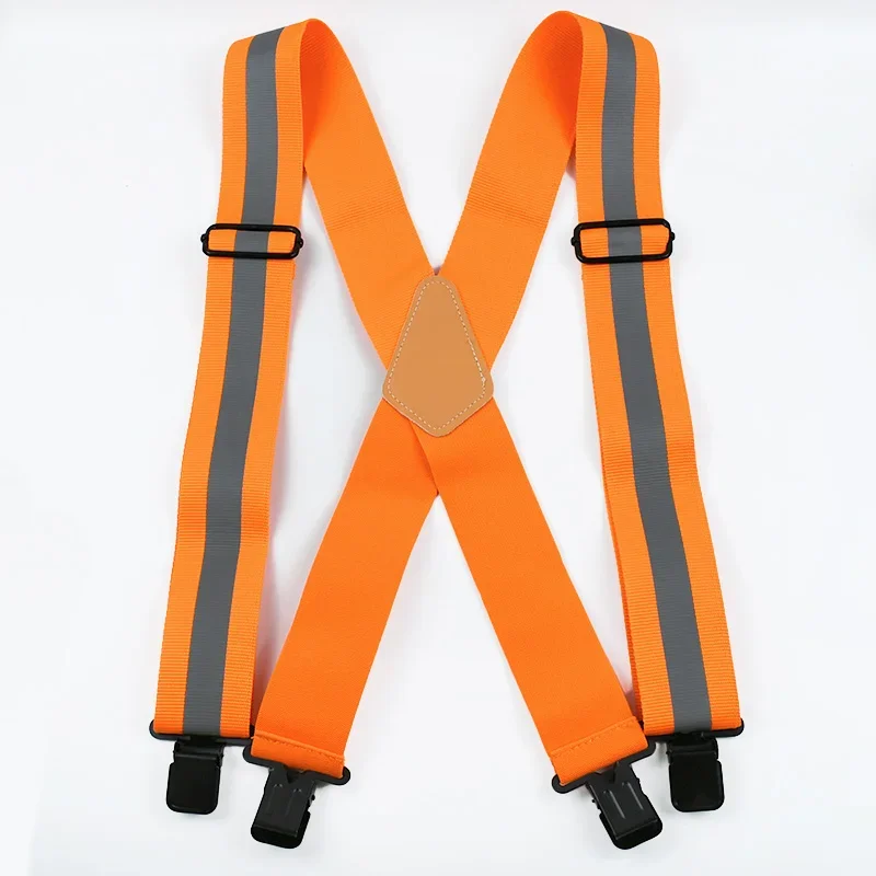 1 PC 3.5/ 5 ซม.ผู้ใหญ่ชาย Suspenders 2/4 คลิป Clasps Harness Men Elastic Braces ปรับสายคล้อง Suspender Man สําหรับกางเกงเครื่องแต่งกาย