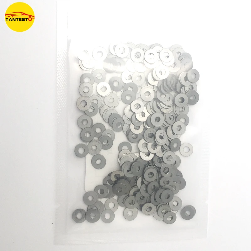 Juntas de arandela de ajuste de presión para Cummins STR AOWEI, inyector Diesel Common Rail, 100 piezas, 3x7,2x0,1/0/2/0/3/0/5/1mm, envío gratis