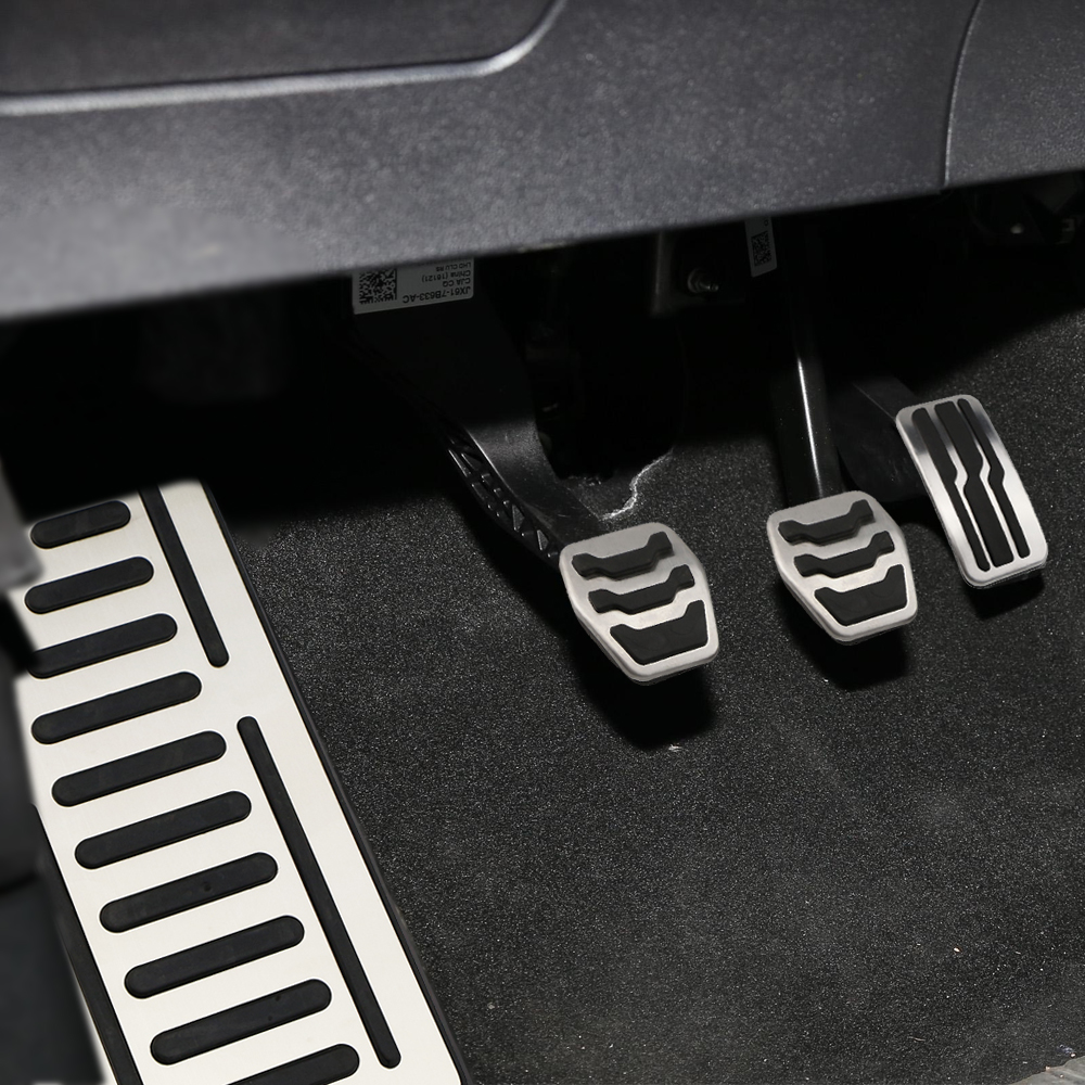 フォードフォーカス用ステンレス鋼,フットレスト,アクセサリー保護カバー,Jeepコンパス2017-2020