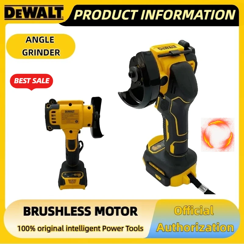 DEWALT Cordless Angle Grinder 3 Inch Mini Polishing Grinding Machine Electric Cutting Power Tools For 20V 18V Battery