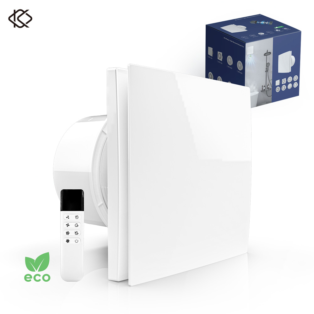 Двусторонний вытяжной вентилятор с двумя направлениями, вытяжной вентилятор для ванной комнаты с дистанционным управлением для оконного настенного крепления, домашней вентиляции