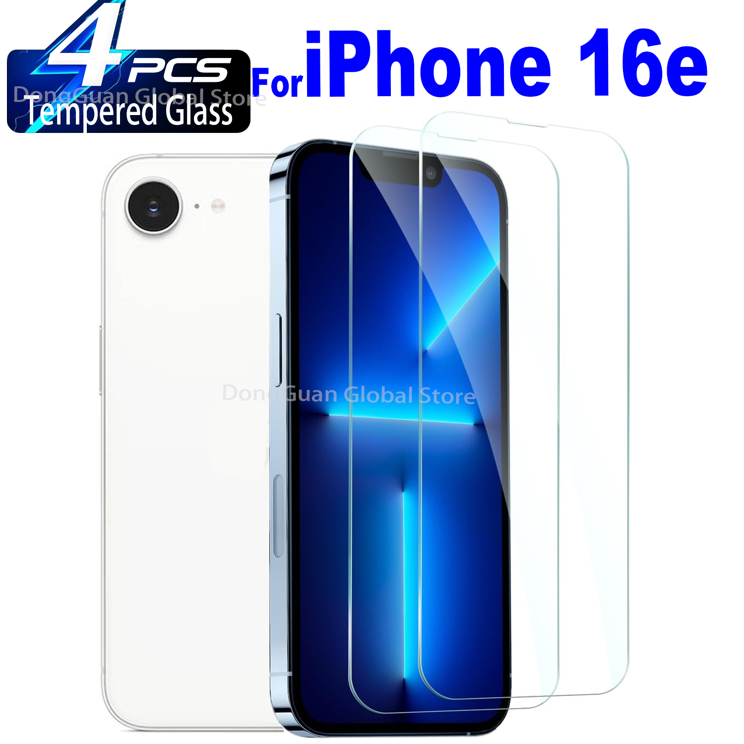 Para iPhone 16e Vidrio templado