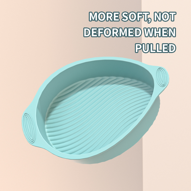 3D Silicone Cake Mold Ferramenta de Decoração, DIY Pastry, Baking Tools for Cake Pan, Kitchen Fluted Tube, Bakeware, Airfryer Acessórios