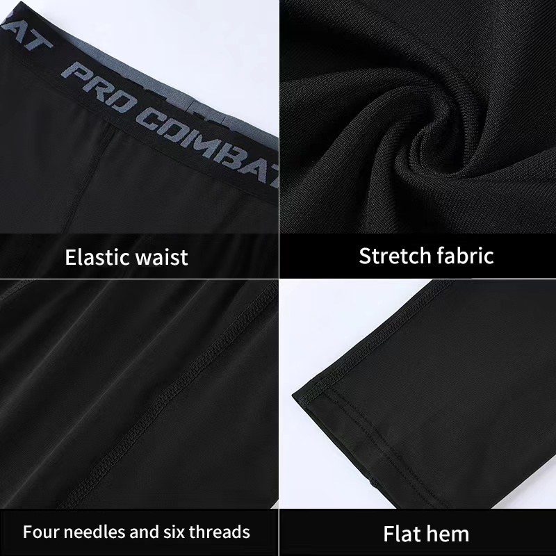 Strumpfhosen Herren Frühling Herbst Winter Basketball Training Elastische Fitness Basis Hosen Schnell Trocken Lauf Kompression Lange Hosen Eis Seide