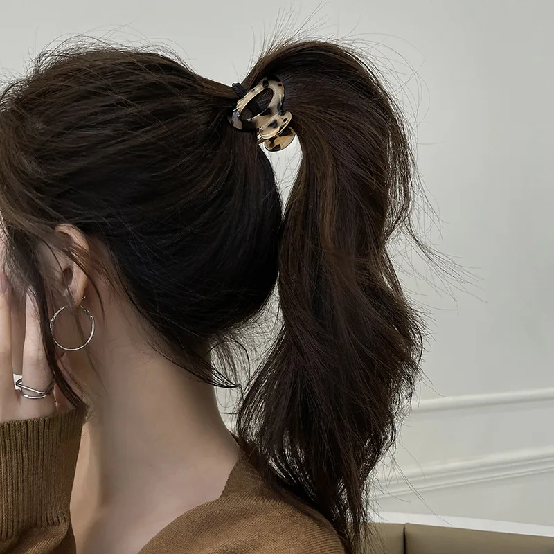 2022 Phụ Nữ Mới Vuốt Tóc Nhỏ 4.5Cm Acetate Kẹp Tóc Sang Trọng Nhiều Màu Sắc Rỗng Ra Móng Vuốt Kẹp Bé Gái Phụ Kiện Tóc kẹp Tóc