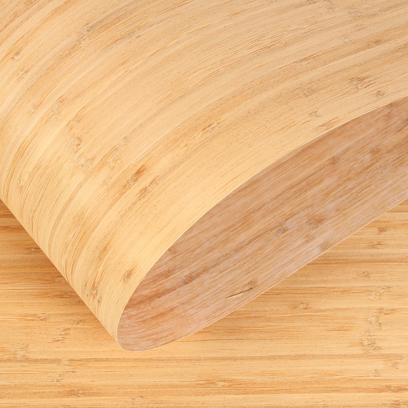 Natural Bamboo veneer Structural design Timber DIY Handmade veneer Handmade Veneer   L2500mm W380mm T0.2mm