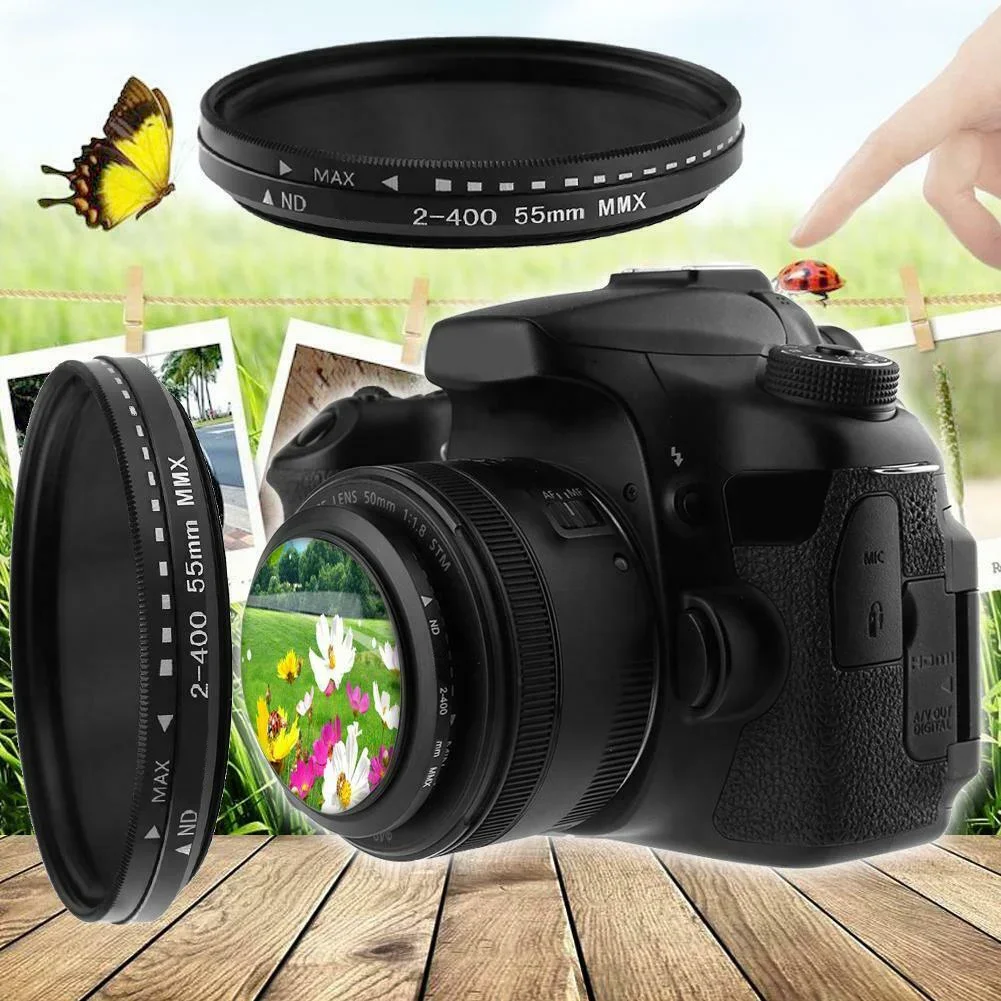 Fader Variable ND Filter Adjustable ND2 to ND400 Neutral Density for Camera Lens Camera Accessories Fotografia nd фильтр