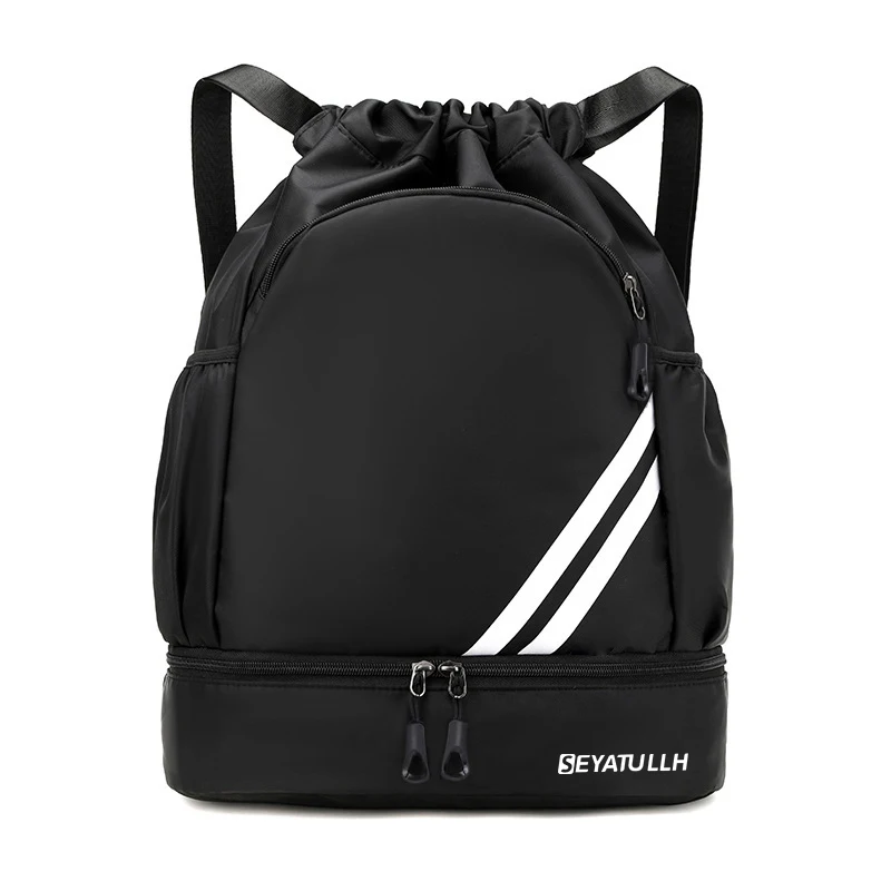 Saco de ginásio de fitness esporte basquete mochila viagem ao ar livre pacote à prova dwaterproof água saco de natação bolsa caminhadas escalada mochila