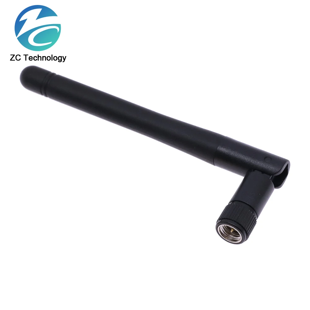 Antena de 2,4 GHz y 3dBi WiFi 2,4g, enrutador inalámbrico macho de RP-SMA aéreo + 17cm PCI U.FL IPX a RP SMA, Cable Pigtail macho ESP8266 ESP32