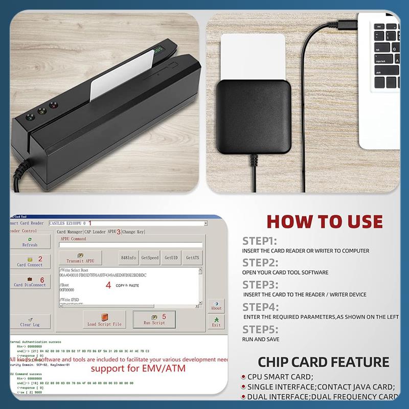 Y22A-J3R150 Чип Java JCOP Card — UNFUSED Dual Interface Chip Java JCOP4 Cards, с функцией EMV, 1 упаковка