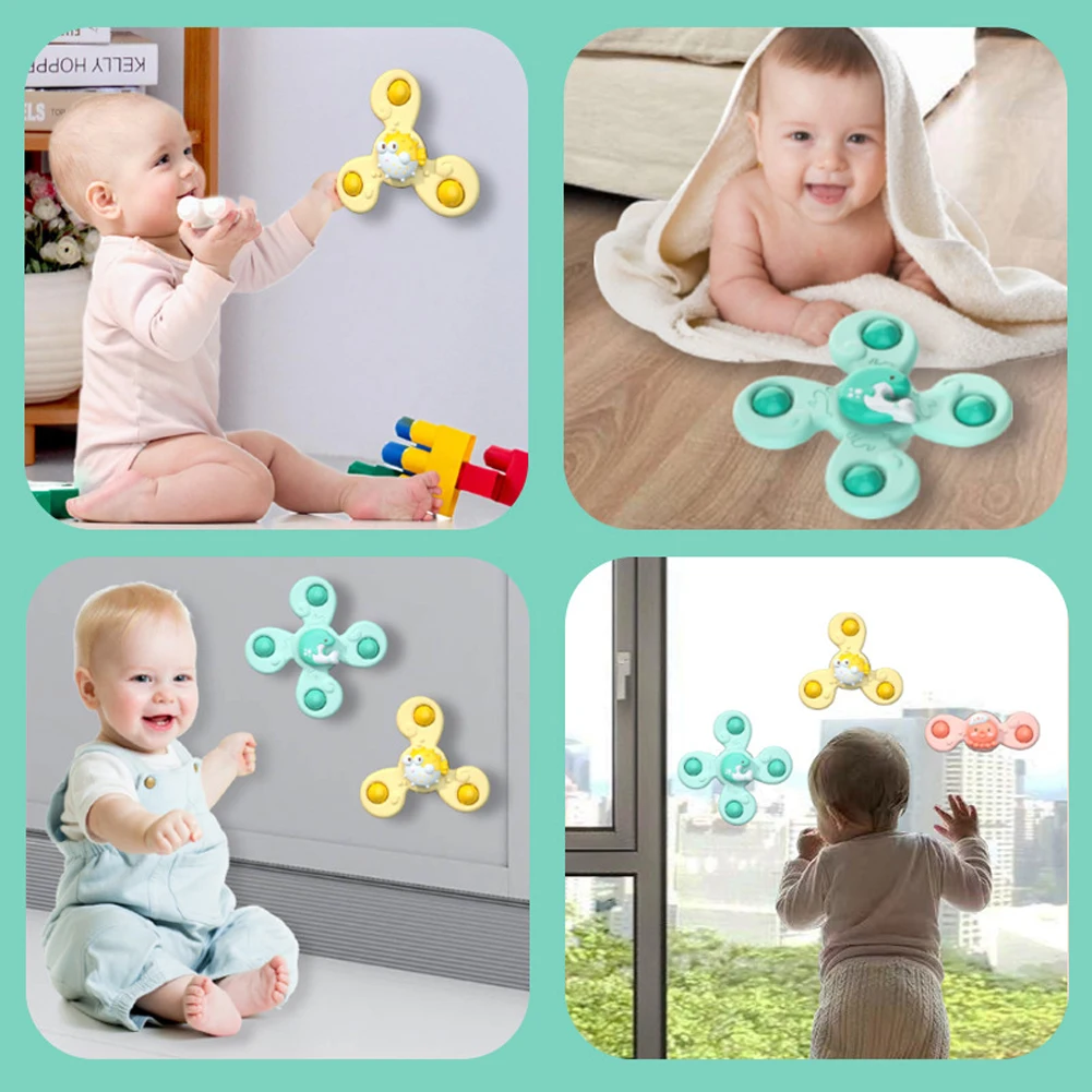 1 Chiếc Hoạt Hình Côn Trùng Xoay Lục Lạc Cho Bé Đồ Chơi Cho Bé Từ 0-36 Tháng Tuổi Ngón Tay Spinner Đồ Chơi Giáo Dục Cho Bé Trò Chơi Tắm đồ Chơi Dành Cho Trẻ Em