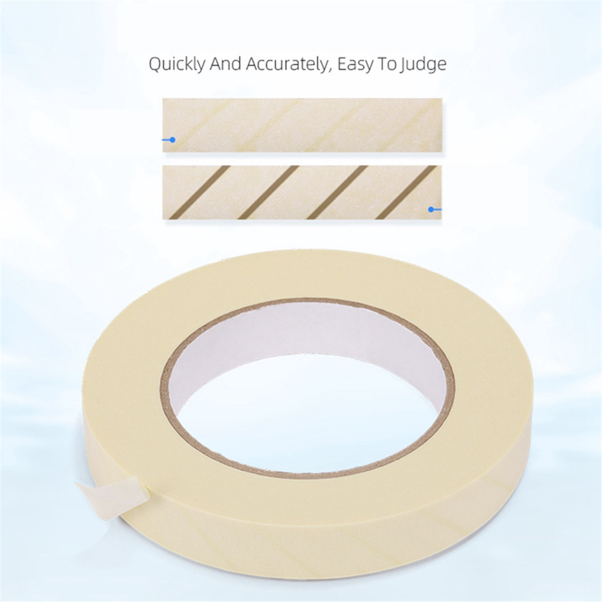A71P 50 M/Roll 12.5mm Tandheelkundige Indicator Tape Autoclaaf Kaarten Stoom Indicator Tape Mondverzorging Levert