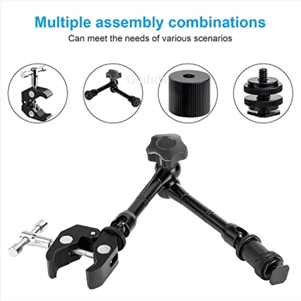 7 Zoll oder 11 Zoll artikulierende magische Arm Super Clamp für DSLR Rig Kamera zu LCD Monito, LED Video Licht Kamera Zubehör