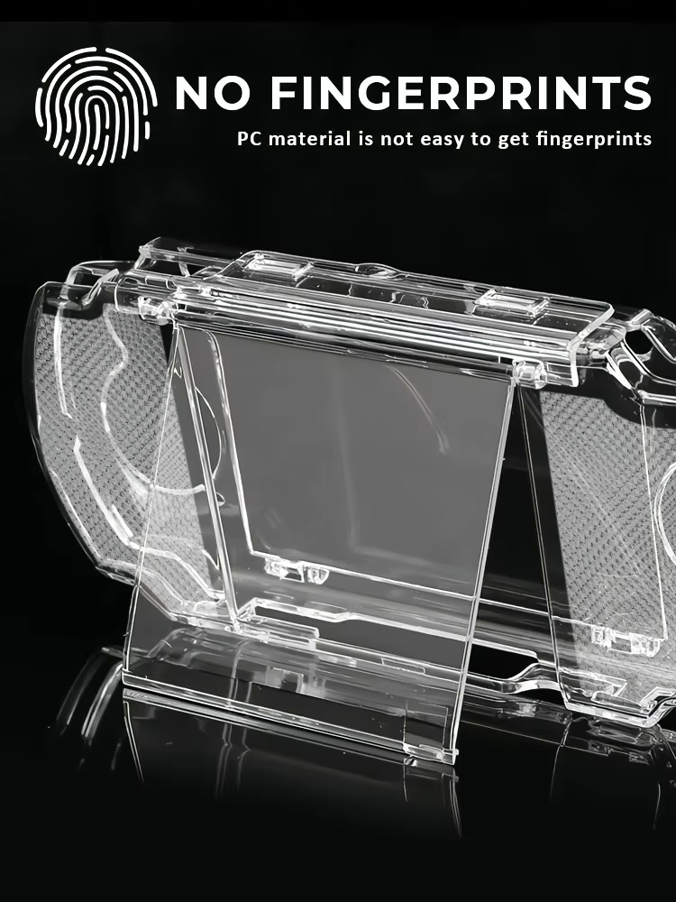 Transparent Hard Shell Crystal Case for PSP 1000/2000/3000 - Anti-Scratch Full Protection Replacement Cover
