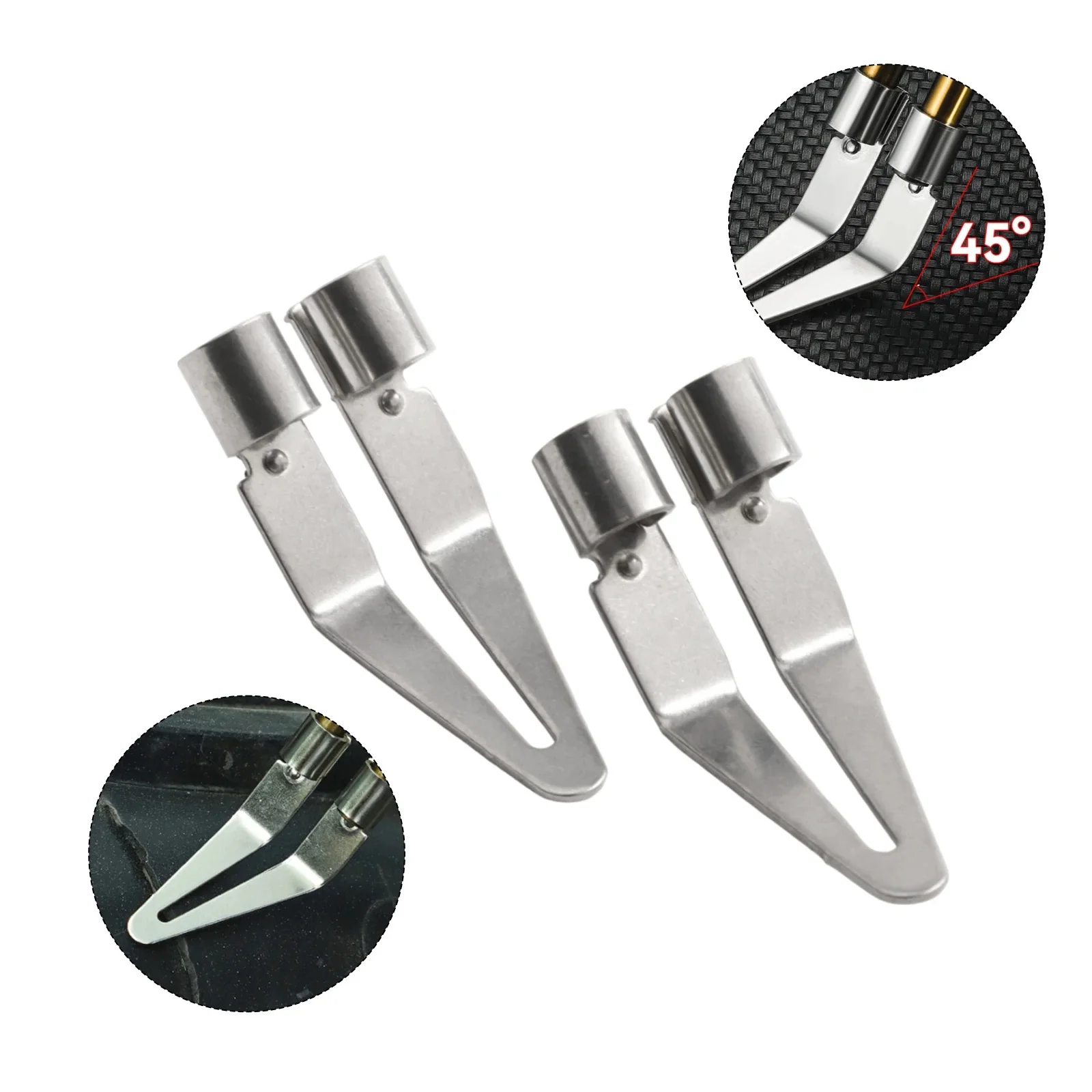 3/10pcs Adjustable Smooth Head Soldering Repair Iron Smooth Head 45 Degree Elbow Design For A Variety Of Welding Tools