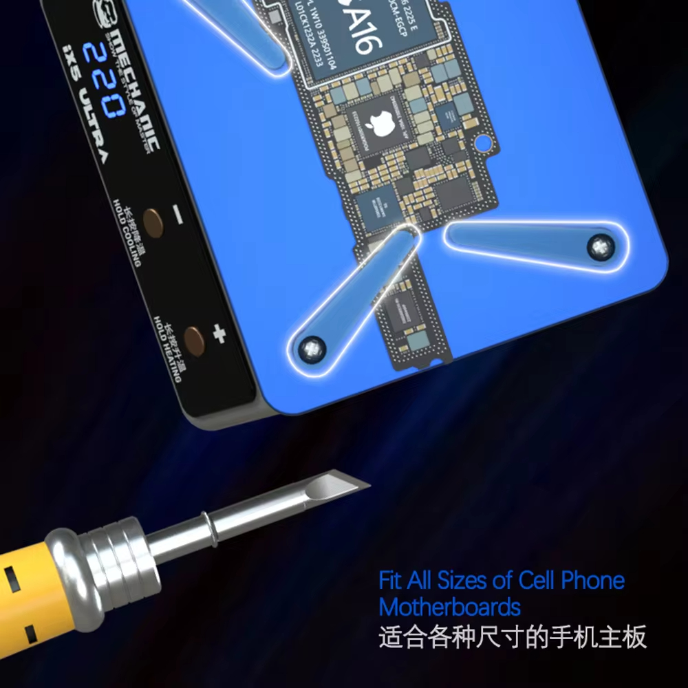 Mechanic IX5 Ultra Layered Preheating Station Constant Temperature Motherboard Welding Station Suitable For IPhone X-14 PM