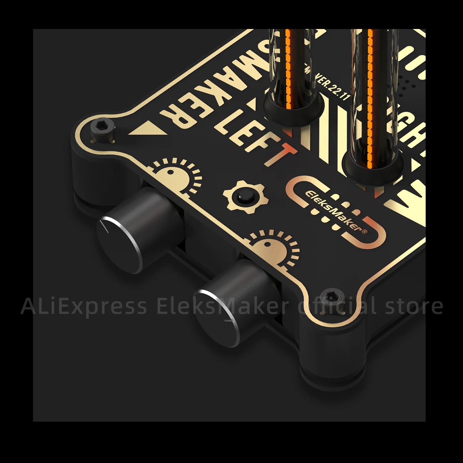 Eleksmaker | WU6หลอดเรืองแสงแบบเรโทร, WU9, เครื่องวัดดนตรีวัดระดับไฟตั้งโต๊ะตกแต่งจังหวะ