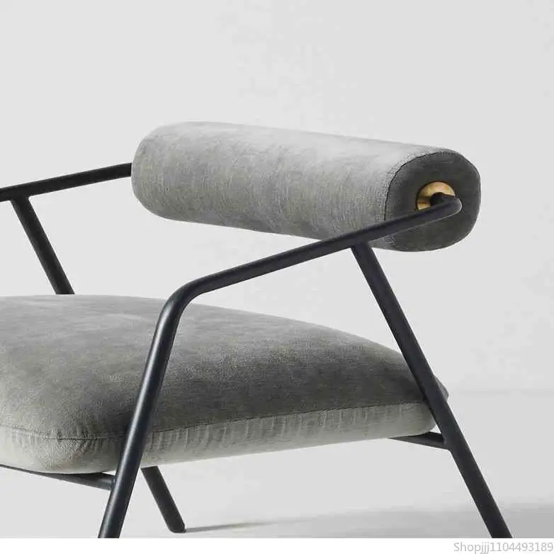เก้าอี้เล่นเกม Nordic Modern อิตาเลี่ยนหรูหรา Lazy Person เก้าอี้พักผ่อนเดี่ยว,ระเบียงขนาดเล็ก