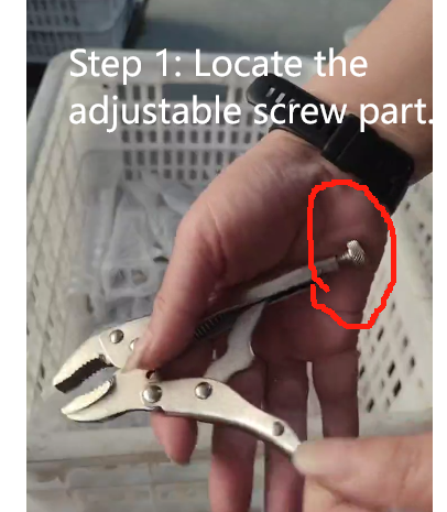 Alicate de travamento resistente com braçadeira frontal de metal ajustável para reparos de marcenaria e soldagem - Alicate de pressão multifuncional