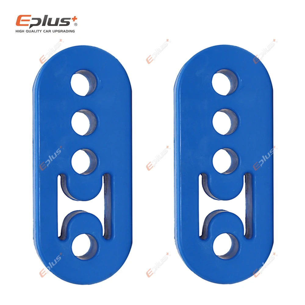 Universal Auto Auspuffrohr Halterungen Aufhänger Isolator Polyurethan Aufhänger Liner Halterung 2 Löcher 4 Löcher Schwarz Rot Blau