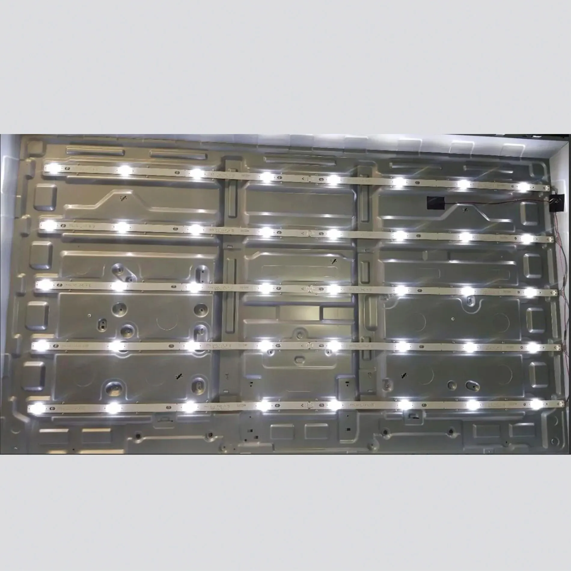 10 unids/set puntada de retroiluminación LED para 55UJ630V 55UJ6300 55UJ635V 55UJ63_UHD_A 55UJ63_UHD_B 55LJ55_FHD_A 55LJ55_FHD_B SSC_55LJ55